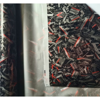 Folia do hydrografiki - Forged carbon 125B